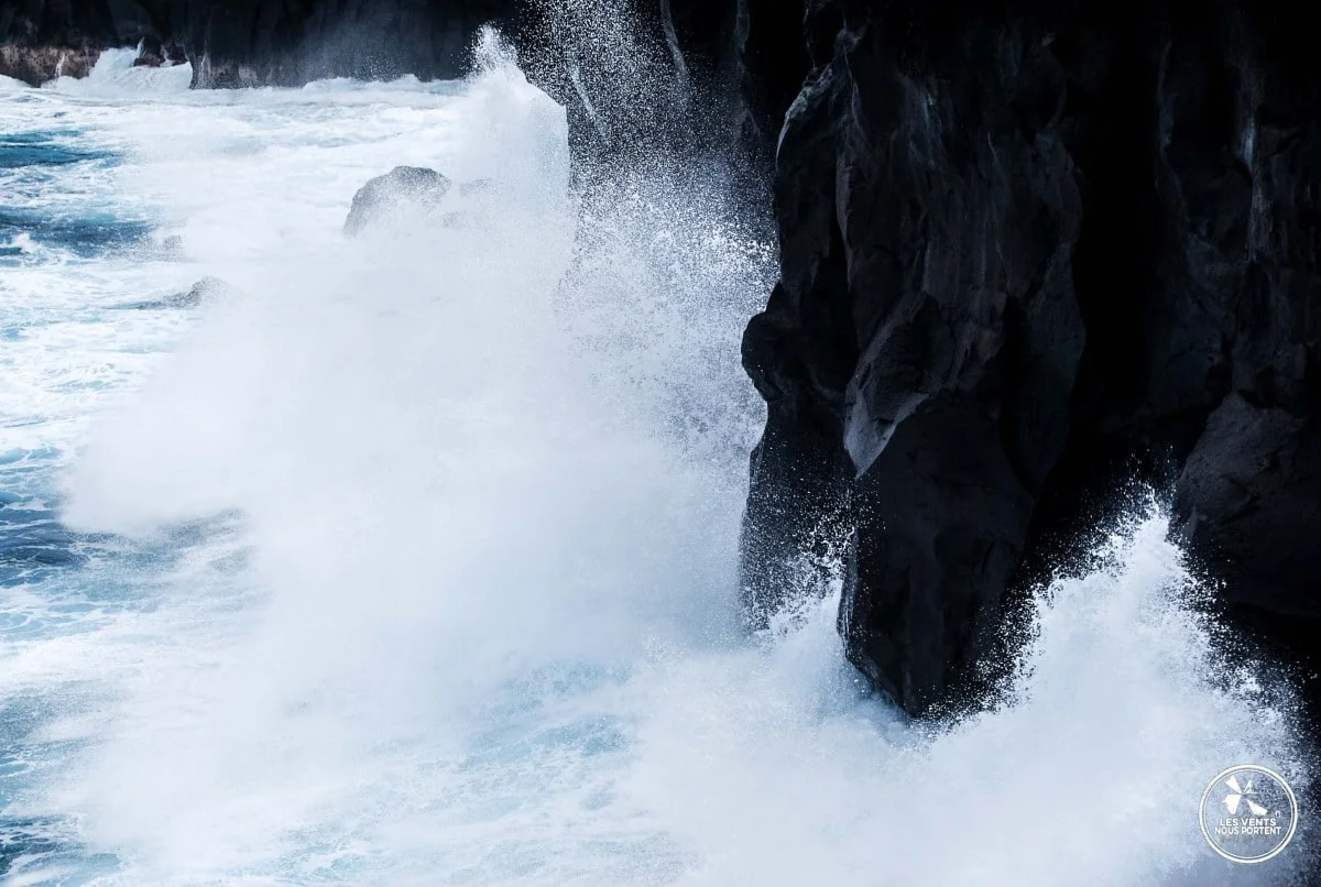 Océan au cap méchant voyage ile de la reunion