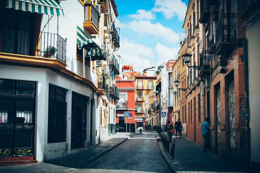quartier de la macarena à seville, voyage en espagne