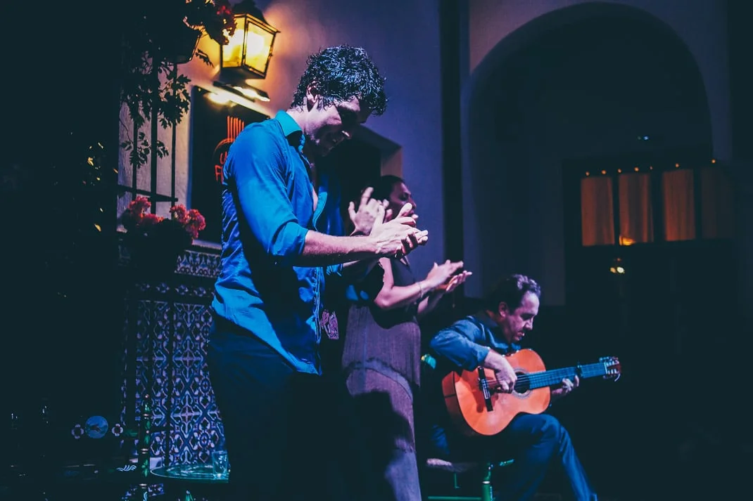 danseur et guitariste flamenco seville voyage en espagne