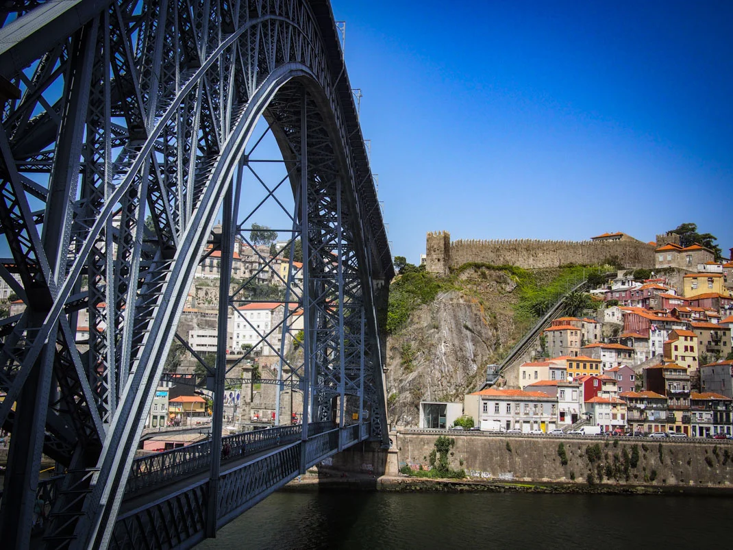 l'autre cote du pont dom luis a porto voyage portugal