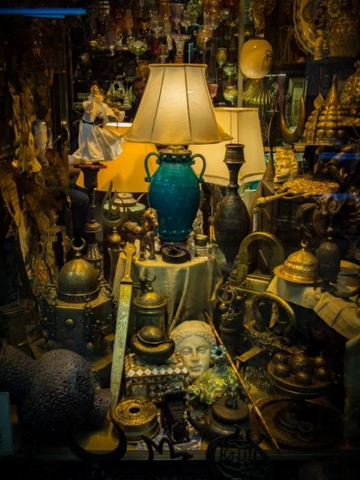 belles lampes au grand bazar d'Istanbul